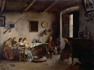 Gente en interiores de Rubens Santoro
