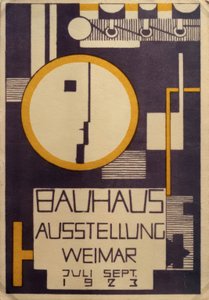 Exposición Bauhaus Weimar, julio-septiembre de 1923 de Rudolf Baschant