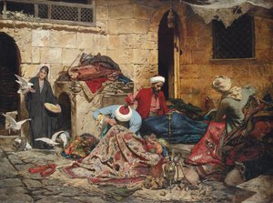 Los reparadores de alfombras, 1883