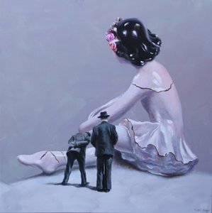Tricky, 2022 (óleo sobre lienzo)