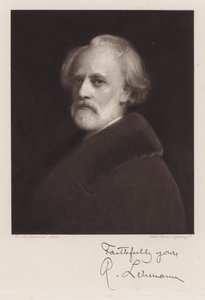 Rudolf Lehmann, Autorretrato