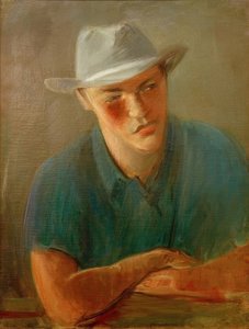 Retrato de un hombre con sombrero