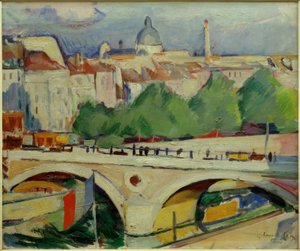 Vista del Pont Marie de Rudolf Levy
