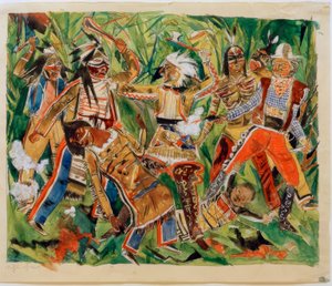 Salvaje Oeste de Rudolf Schlichter