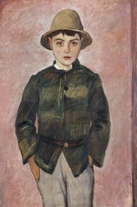 Chico de campo, hacia 1928 (óleo sobre lienzo)