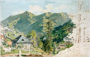 Vista de Gastein con Gamskarkogel