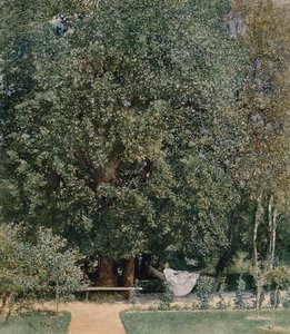 Desde el parque balneario de Tepliz de Rudolf von Alt