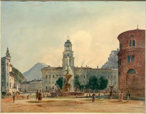 Salzburgo (Austria) de Rudolf von Alt