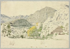 Schmolnau cerca de Ischl de Rudolf von Alt