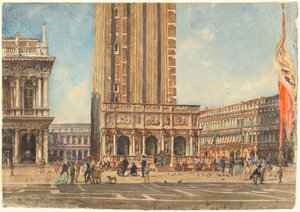 La Piazza San Marco de Rudolf von Alt