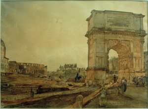Arco de Tito en Roma