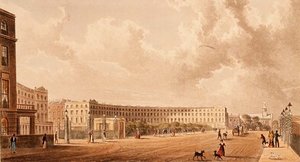 El Creciente, Portland Place de Rudolph Ackermann