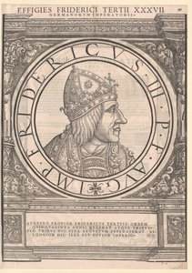 Emperador del Sacro Imperio Romano Germánico Federico III (huella) de Rudolph Wyssenbach
