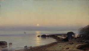 En la orilla del mar, 1882 de Rufim Gavrilovich Sudkovsky