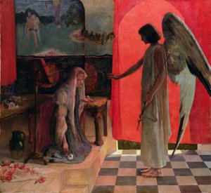 La Anunciación, c.1893 (óleo sobre lienzo)