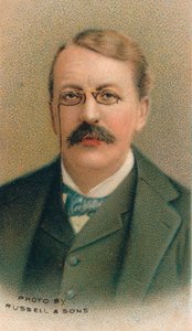 Sir Charles Villiers Stanford, compositor irlandés, profesor de música y director de orquesta de Russell and Sons