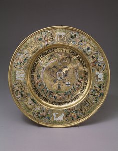 Placa del Zar Alexei Mikhailovich, 1675 de Russian Master