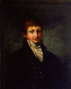 Retrato del poeta Konstantin N Batyushkov, 1800s