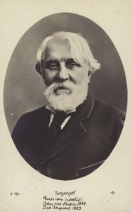 Ivan Turgenev (1818-1883), novelista, cuentista y dramaturgo ruso de Russian Photographer