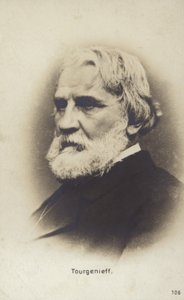 Iván Turguénev, novelista, cuentista y dramaturgo ruso