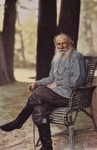 Leo Tolstoy (1828-1910), novelista, cuentista y dramaturgo ruso de Russian Photographer