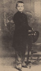 León Trotsky a los 9 años, 1888 de Russian Photographer