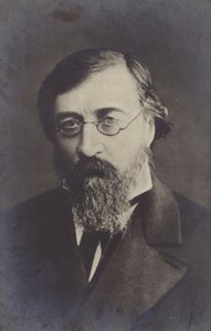 Nikolay Chernyshevsky (1828-1889), filósofo ruso, socialista y demócrata revolucionario, finales del siglo XIX de Russian Photographer