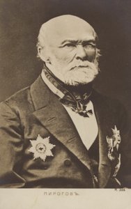 Nikolay Pirogov (1810-1881), médico, científico, cirujano y anatomista ruso de Russian Photographer