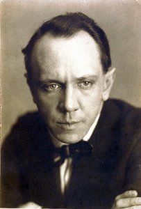 Retrato del actor, director y autor Mijail Aleksandrovich Chéjov (1891-1955) de Russian Photographer