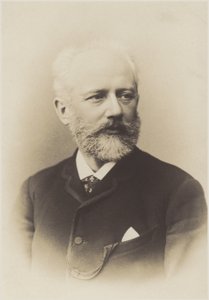 Retrato de Pyotr Ilyich Tchaikovsky de Russian Photographer