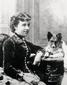 Sofia Kovalevskaia - Sofia Vasilyevna Kovalevskaya (1850-1891), c.1880 (foto) de Russian Photographer