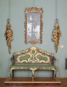 Canapé, 2º cuarto del siglo XVIII