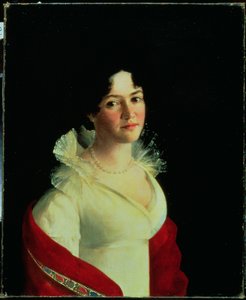 Retrato de la Condesa Natalia Pavlovna Zubova (1801-68) c.1820