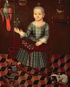Retrato de una niña pequeña