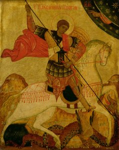 San Jorge matando al dragón de Russian School