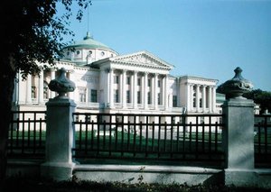 El Palacio Sheremetyev en Ostankino, construido en la década de 1770