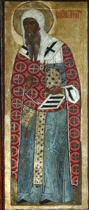 San Isaías de Rostov, siglo XVI de Russian icon.