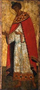 San Príncipe Gleb, siglo XV de Russian icon.