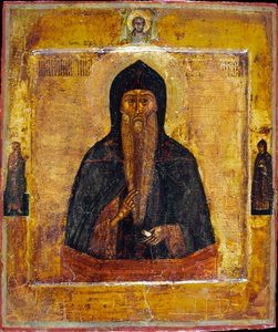 Venerable Nikita Estilita de Pereyaslavl de Russian icon.
