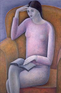 Mujer leyendo