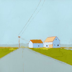Cloudy Day, 2025 (acrílico sobre panel de madera)