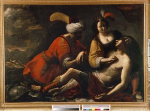 Tancredo y Herminie. Episodio de la Jerusalén entregada (1581) de Le Tasse (Torquato Tasso de Rutilio Manetti
