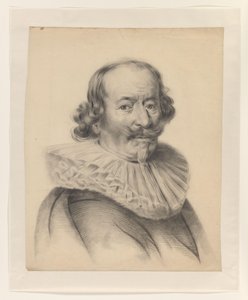 Retrato de un hombre del siglo XVII de S.A. van der Heim
