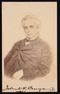 Retrato de John V. L. John VanSchaick Lansing Pruyn 1811-1877, antes de 1877 de SJ Thompson