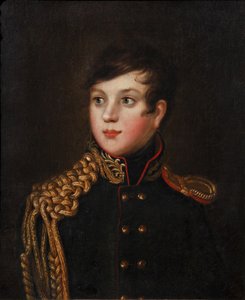 Retrato del Príncipe Alexander Pavlovich Stroganov 1795-1814, ca 1812 de S.S. Svintsov