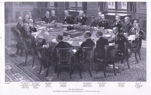 El Ministerio de Guerra, de Después de Pretoria: La Guerra de Guerrillas publicado por Harmsworth Bros Limited, 1901