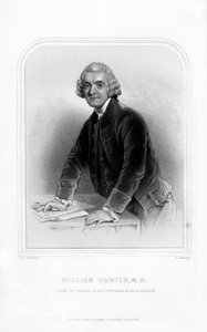 Dr. William Hunter, anatomista y obstetra escocés, 1870 de S. Freeman