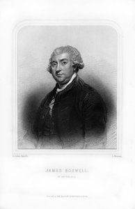 James Boswell, 9º Laird de Auchinleck, abogado, diarista y autor escocés, 1870