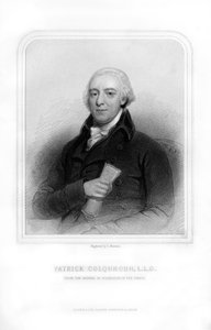 Patrick Colquhoun, magistrado de policía y escritor estadístico escocés, 1870