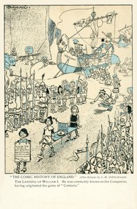 Guillermo el Conquistador desembarcando en Inglaterra de S. H. Hebblethwaite